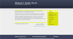 Desktop Screenshot of drmichaeljsmith.com